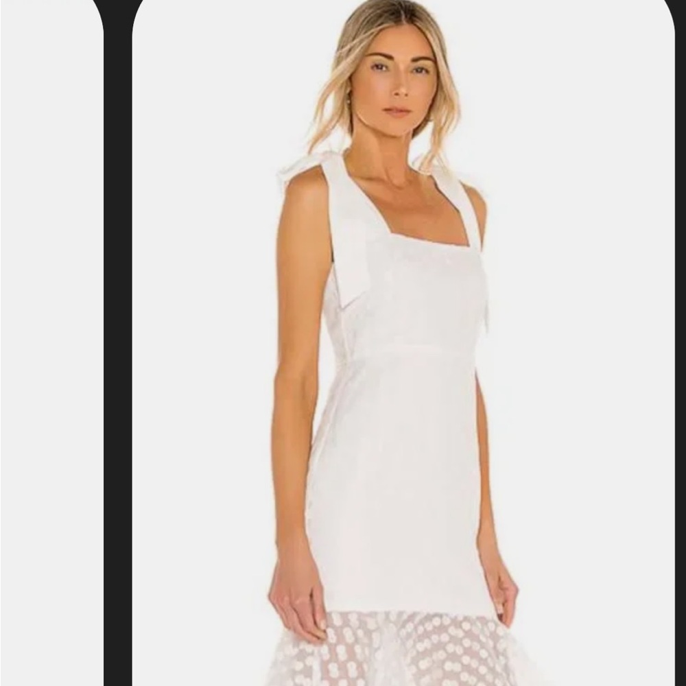 Lovers + Friends White Mini Dress